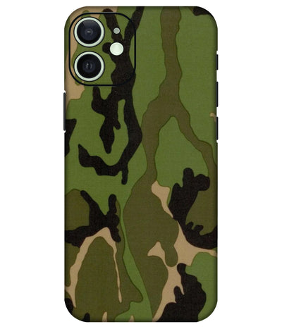Image of a phone case featuring a mobile skin with a graphic design.