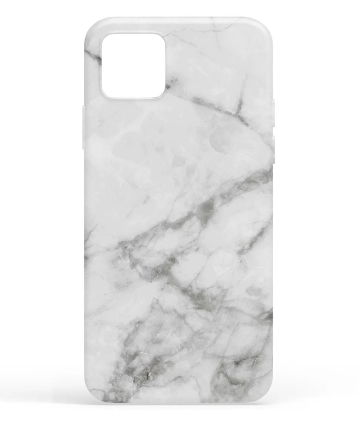 A front-on view of soft silicone phone case with a colorful design.