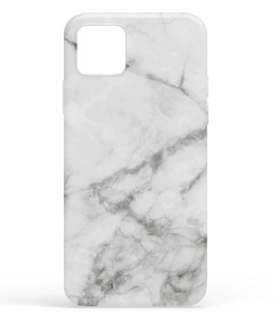 A front-on view of soft silicone phone case with a colorful design.
