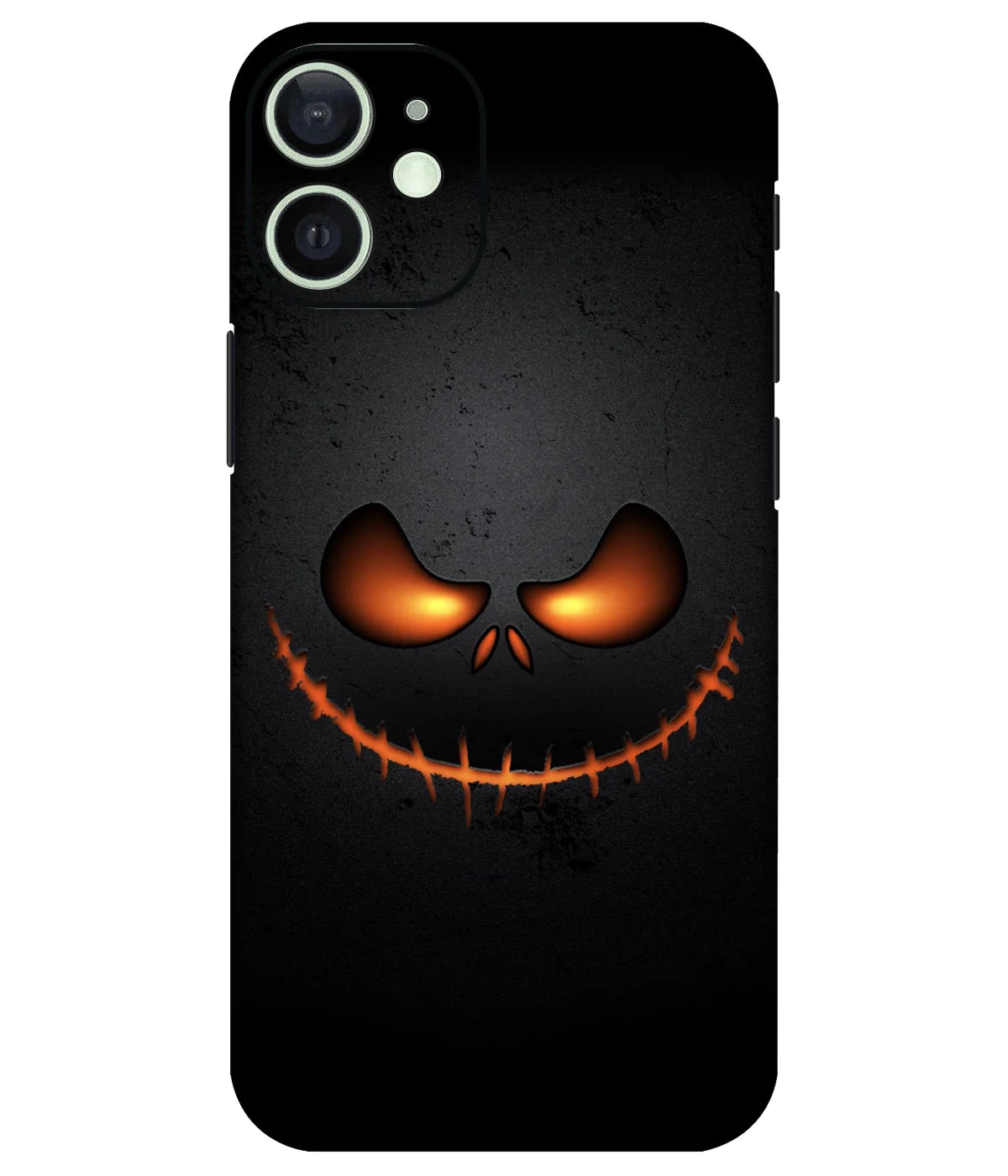 Image of a phone case featuring a mobile skin with a graphic design.