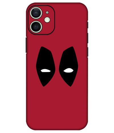 Image of a phone case featuring a mobile skin with a graphic design.
