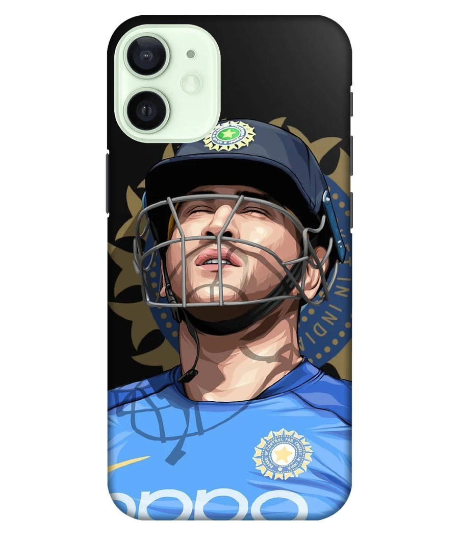 Dhoni Minimal Artwork Slim Hard Case