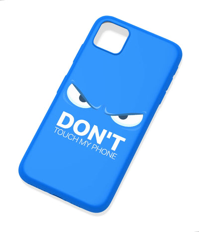 An angled view of a soft silicone case featuring a colorful design.