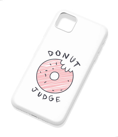 An angled view of a soft silicone case featuring a colorful design.