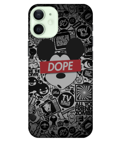 A product shot of a slim hard case with a colorful design.