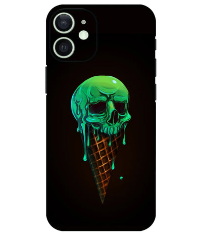Image of a phone case featuring a mobile skin with a graphic design.