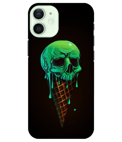 A product shot of a slim hard case with a colorful design.