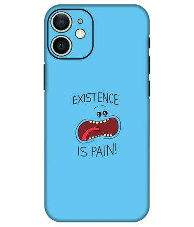 Image of a phone case featuring a mobile skin with a graphic design.