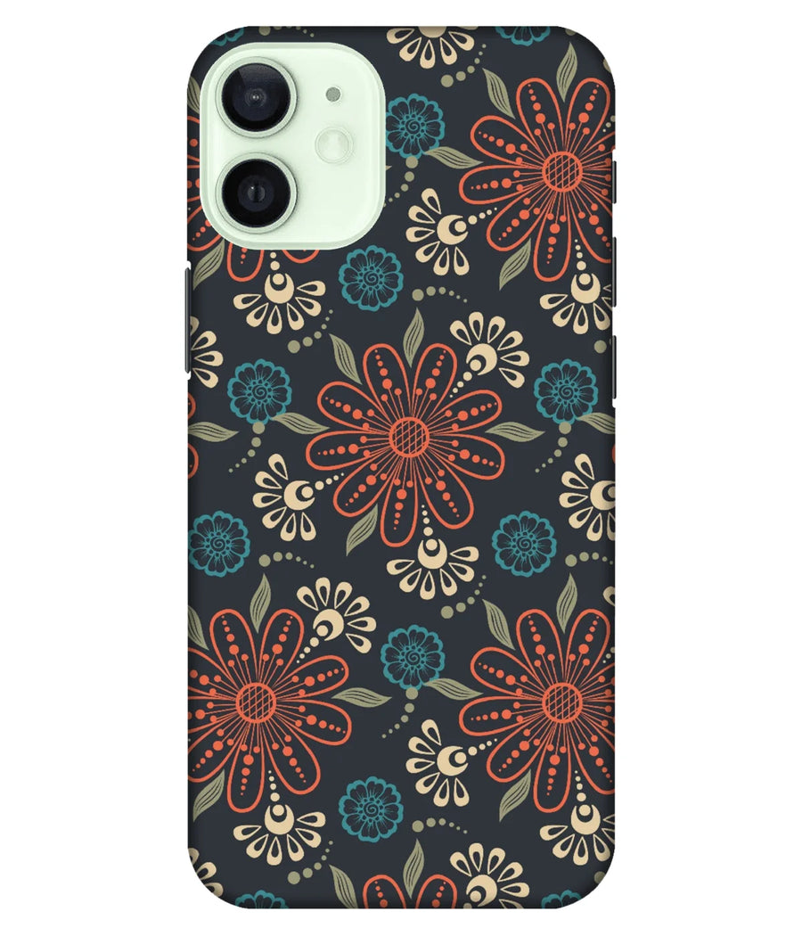 Floral Mandala Pattern Slim Hard Case