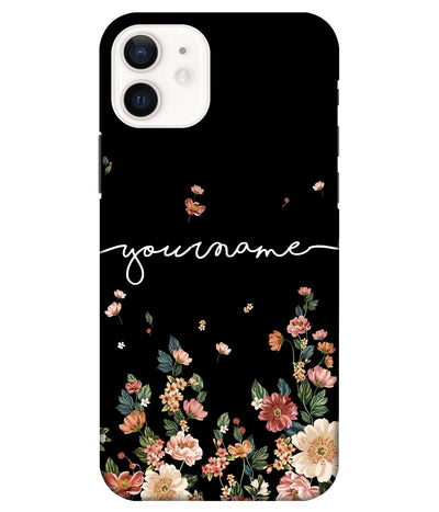 A product shot of a slim hard case with a customizable name.