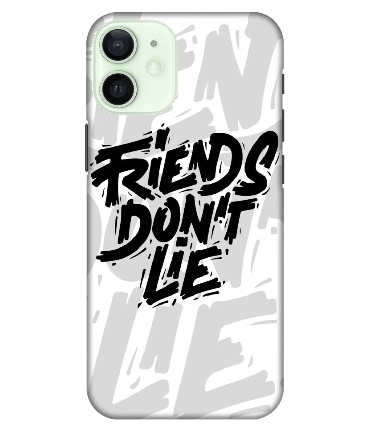 A product shot of a slim hard case with a colorful design.