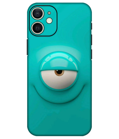 Image of a phone case featuring a mobile skin with a graphic design.