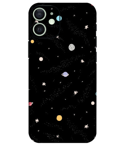 Image of a phone case featuring a mobile skin with a graphic design.