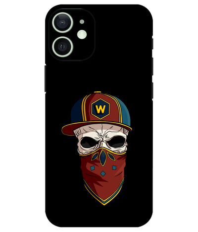 Image of a phone case featuring a mobile skin with a graphic design.