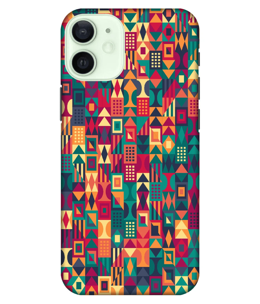 Geometrical Shapes Pattern Slim Hard Case