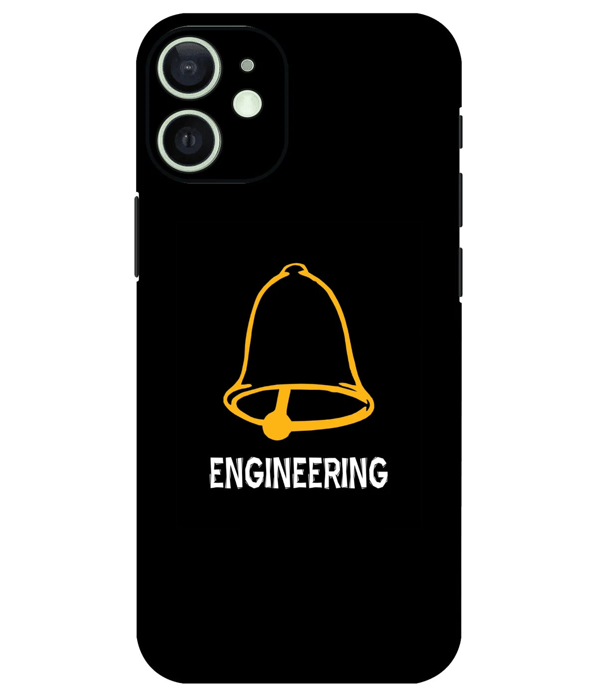 Image of a phone case featuring a mobile skin with a graphic design.