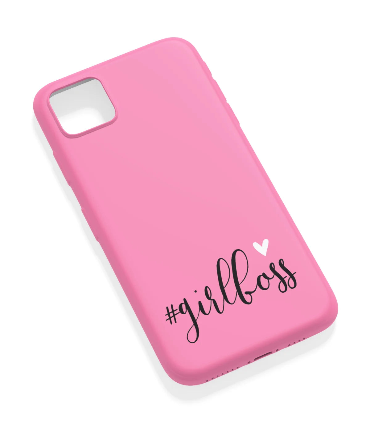 An angled view of a soft silicone case featuring a vibrant design.