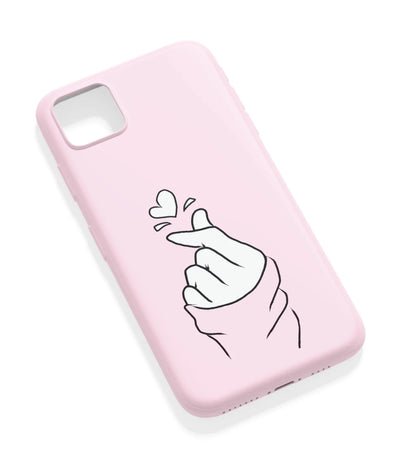 An angled view of a soft silicone case featuring a vibrant design.