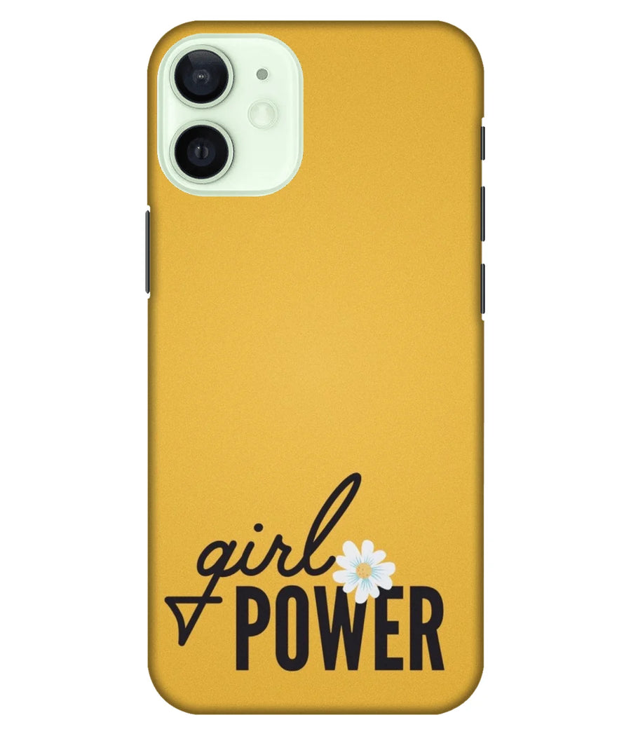 Girl Power Yellow Slim Hard Case