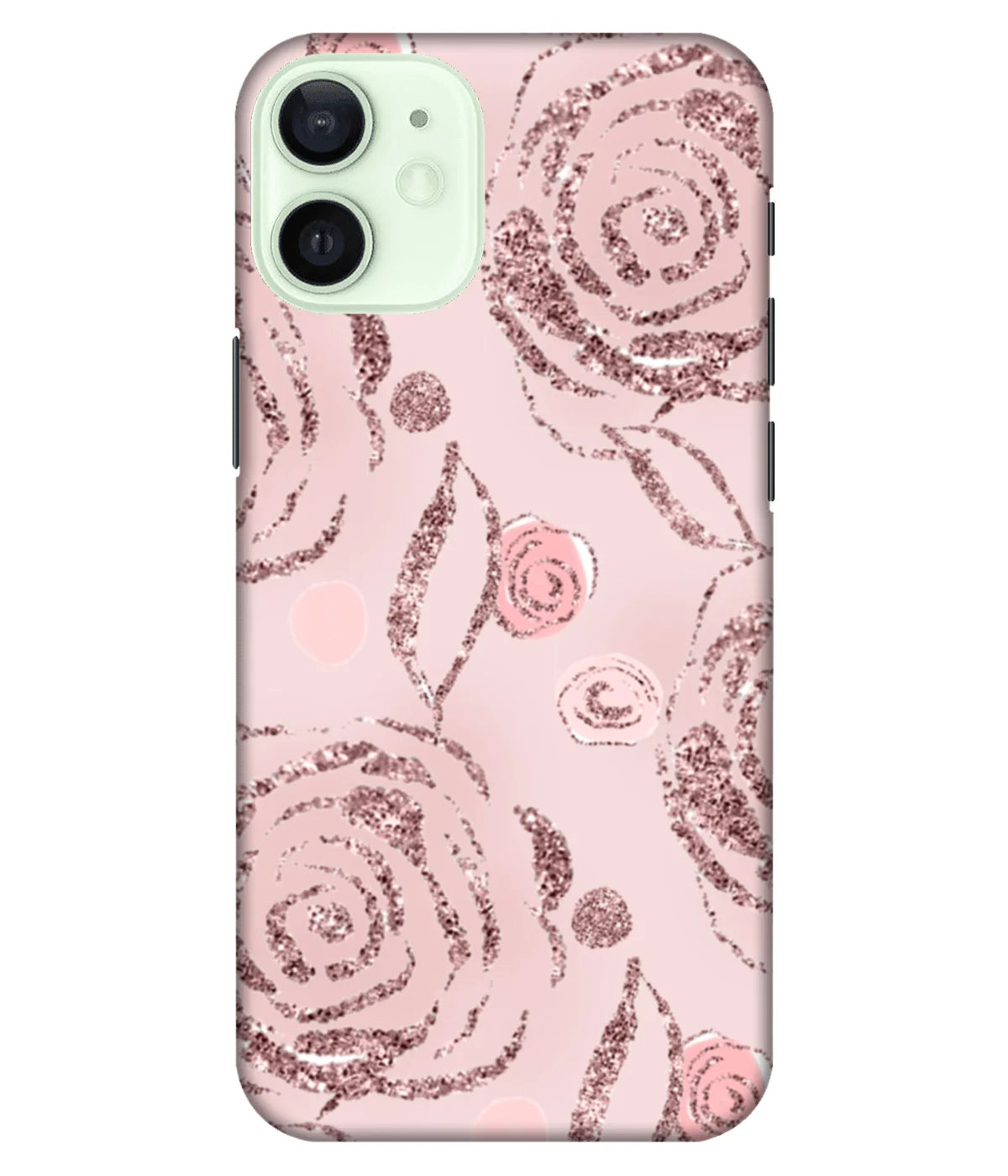 A product shot of a slim hard case with a colorful design.