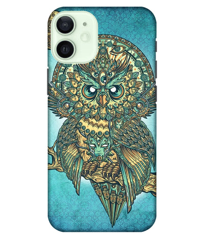 A product shot of a slim hard case with a colorful design.