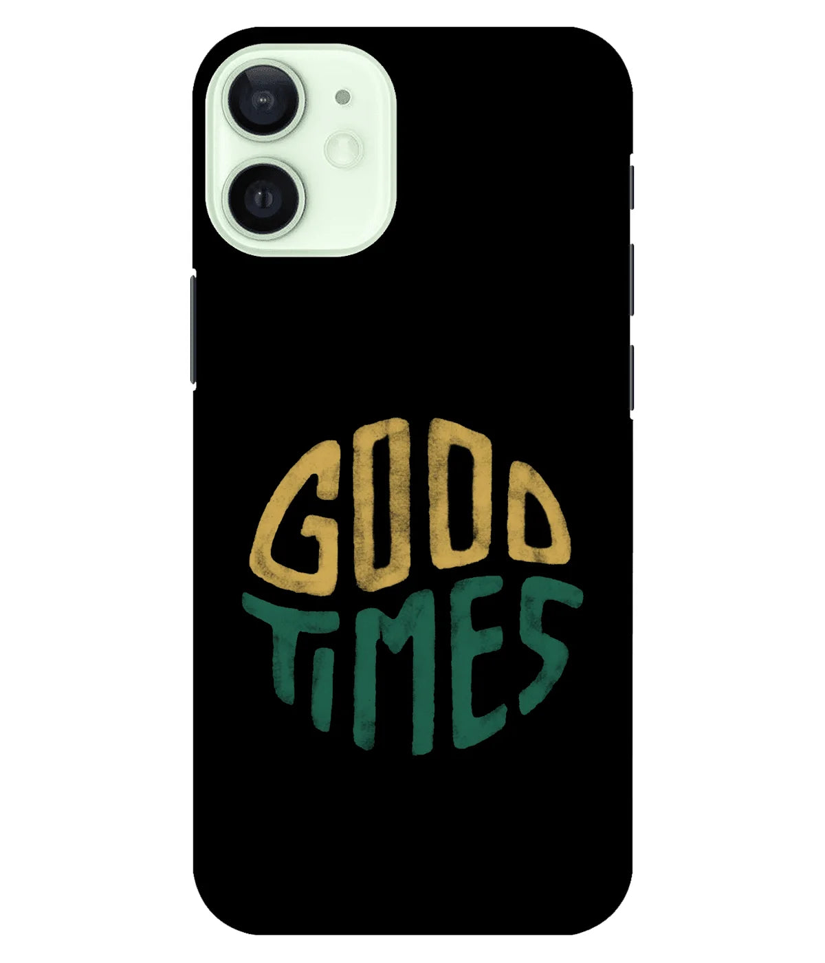 A product shot of a slim hard case with a colorful design.