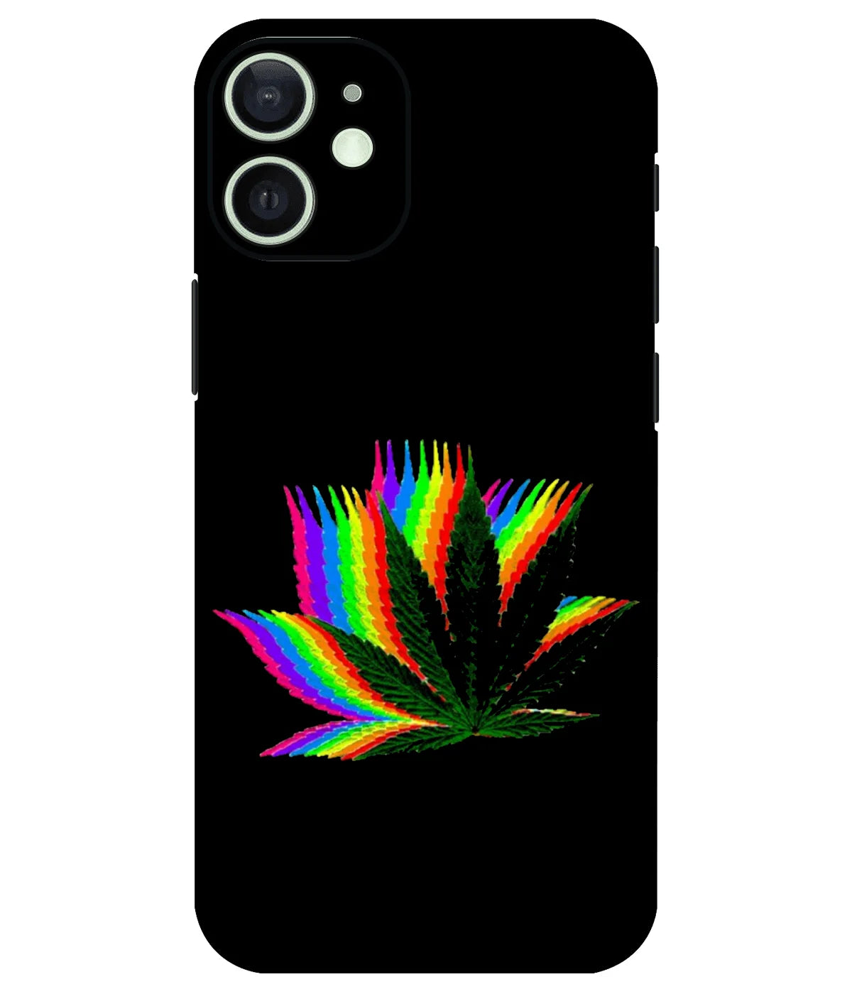 Image of a phone case featuring a mobile skin with a graphic design.