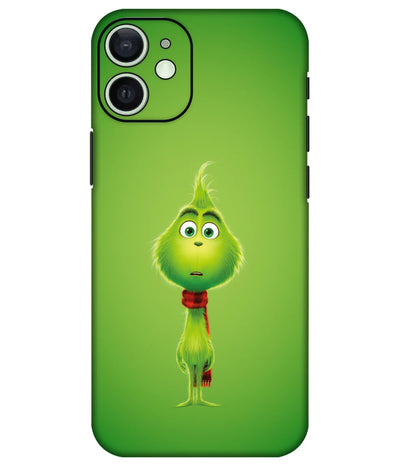 Image of a phone case featuring a mobile skin with a graphic design.
