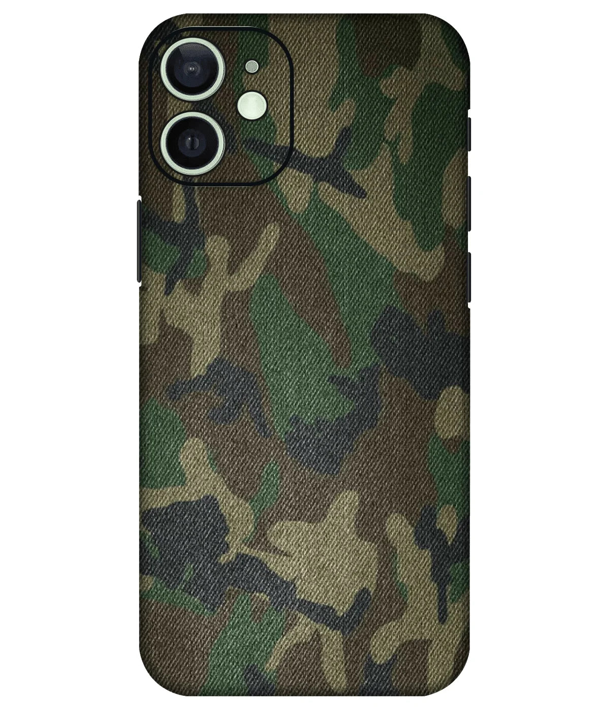 Image of a phone case featuring a mobile skin with a graphic design.