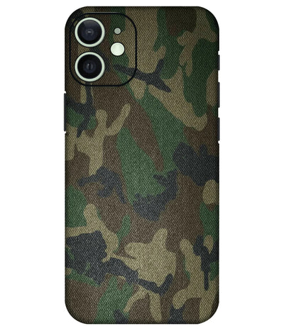 Image of a phone case featuring a mobile skin with a graphic design.