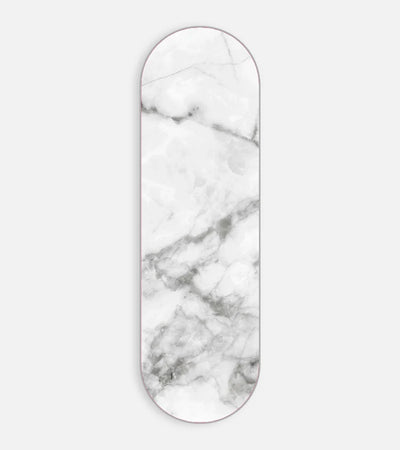 Mobile phone grip slider with a colorful design on a white background