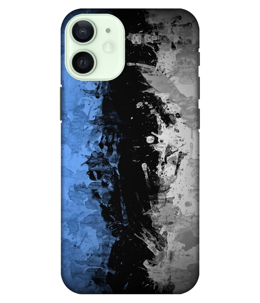 Grunge Blue Grey Art Slim Hard Case