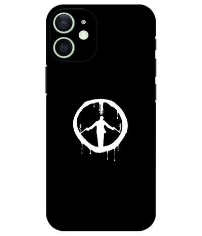 Image of a phone case featuring a mobile skin with a graphic design.