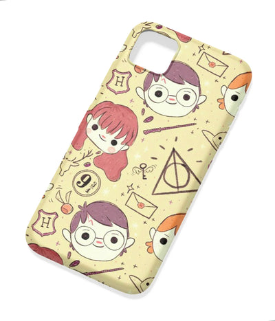 An angled view of a soft silicone case featuring a colorful design.