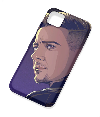 An angled view of a soft silicone case featuring a colorful design.
