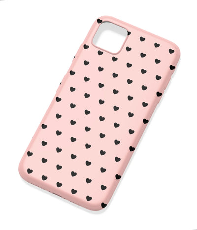 An angled view of a soft silicone case featuring a colorful design.