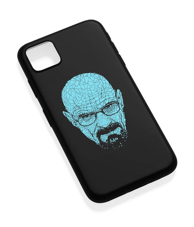 An angled view of a soft silicone case featuring a vibrant design.