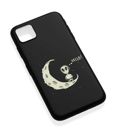 An angled view of a soft silicone case featuring a vibrant design.