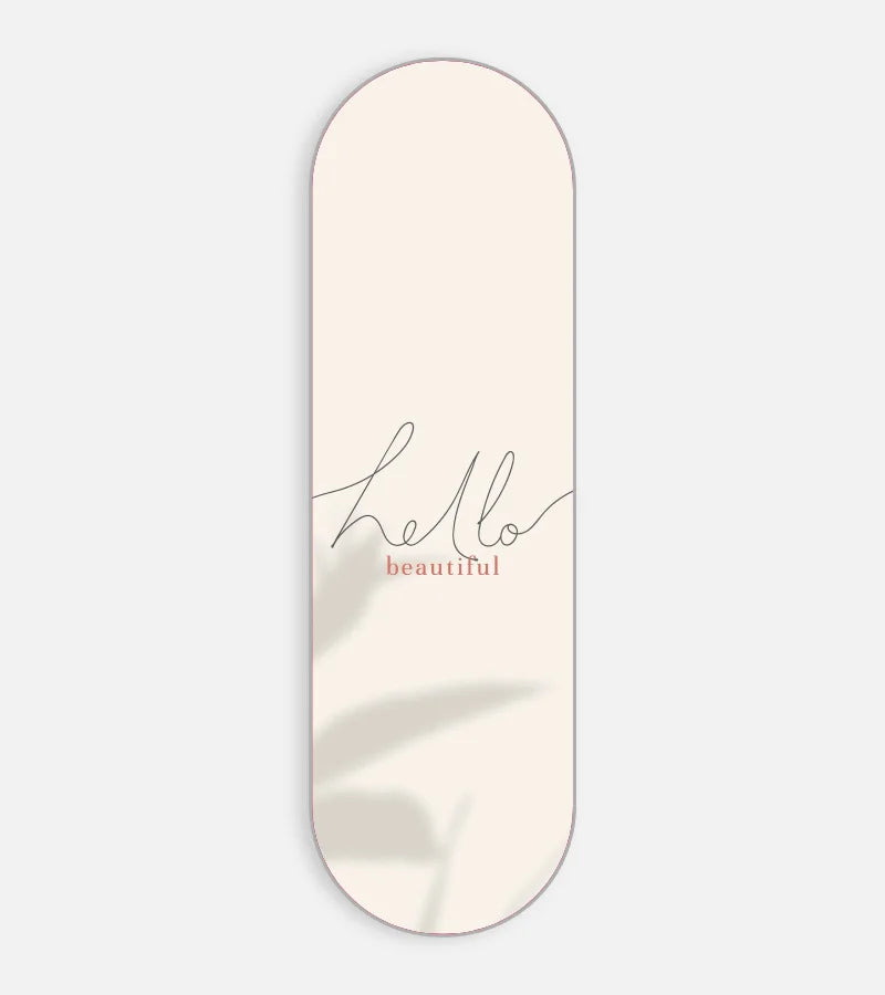 Mobile phone grip slider with a colorful design on a white background