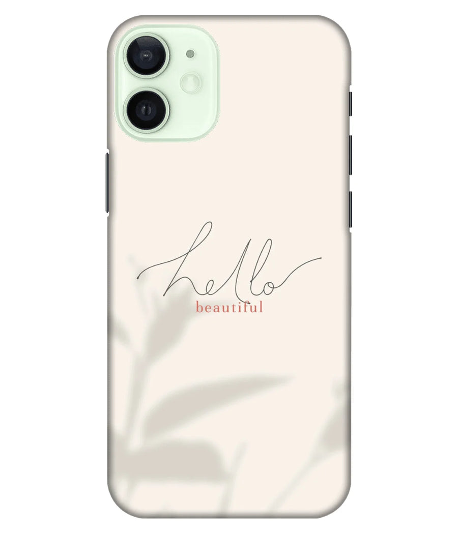 Hello Beautiful Slim Hard Case