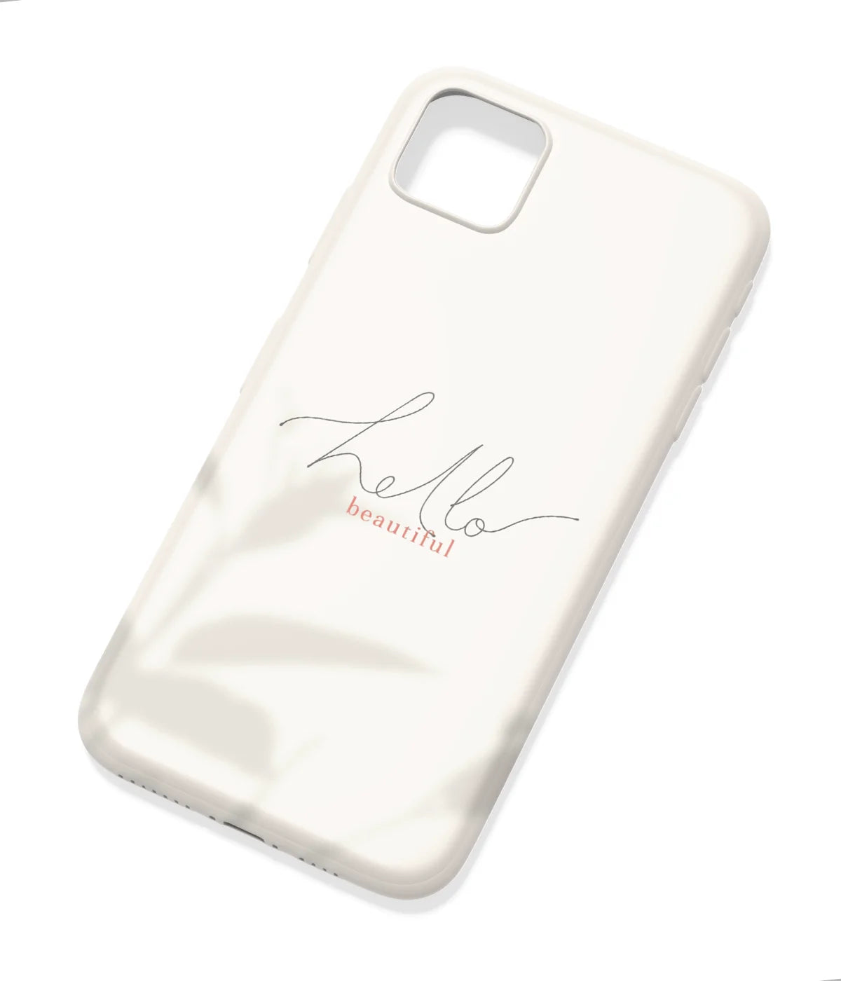 An angled view of a soft silicone case featuring a colorful design.