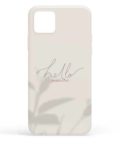 A front-on view of soft silicone phone case with a colorful design.
