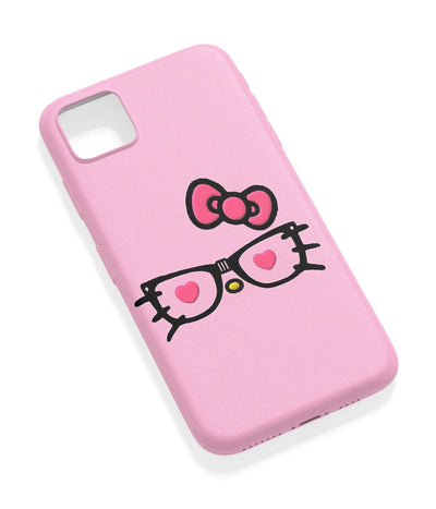 An angled view of a soft silicone case featuring a vibrant design.