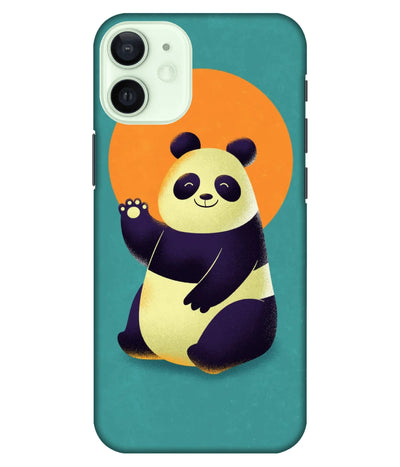 A product shot of a slim hard case with a colorful design.