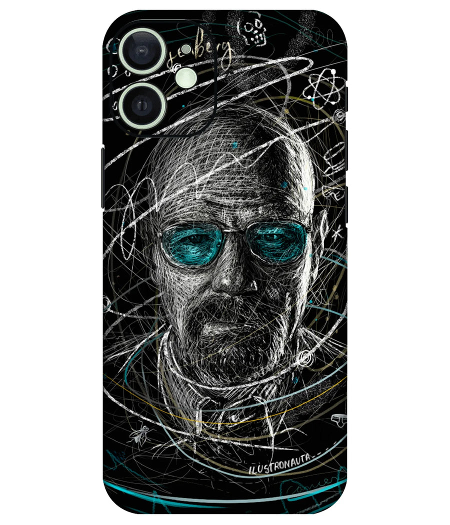 Hiesenberg Illustration Mobile Skin