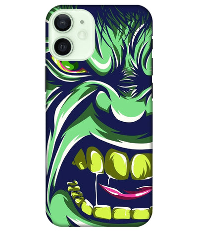 A product shot of a slim hard case with a colorful design.