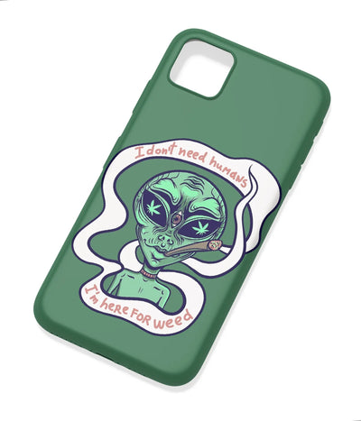An angled view of a soft silicone case featuring a colorful design.