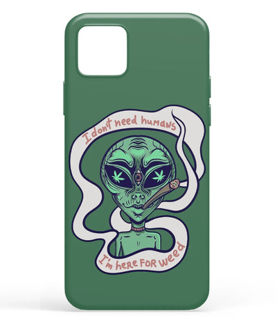 A front-on view of soft silicone phone case with a colorful design.