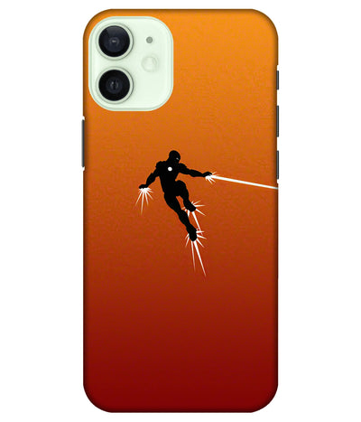 A product shot of a slim hard case with a colorful design.