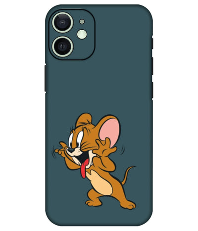 Image of a phone case featuring a mobile skin with a graphic design.